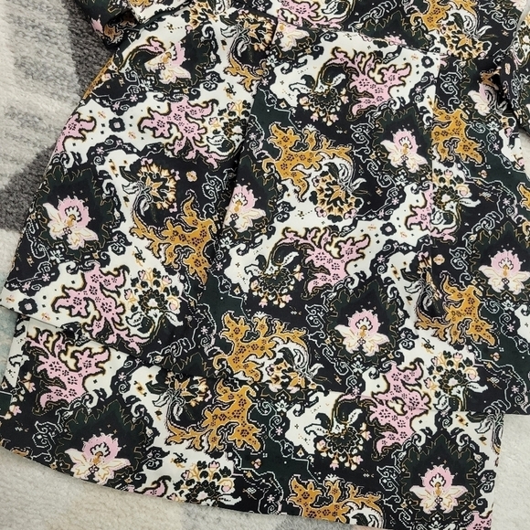 A.L.C. Tordi Floral Silk Mini Dress Size 2 - Picture 8 of 11